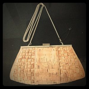 Cork Beach Clutch- Brand New